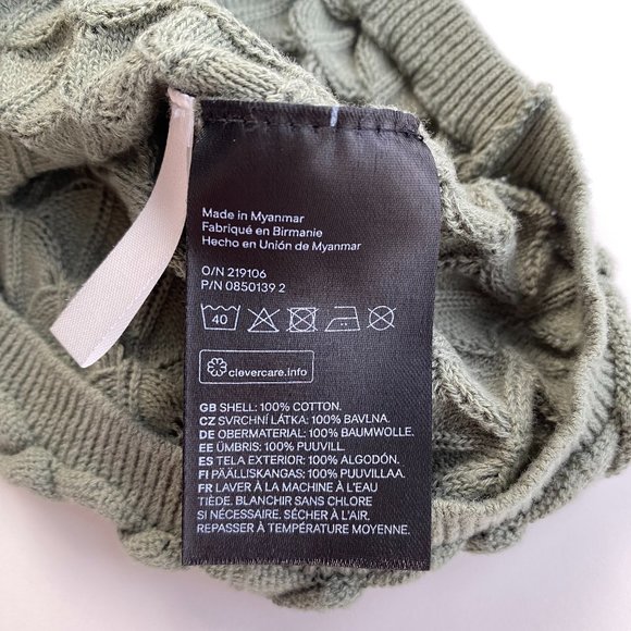 ❌SOLD H&M Cardigan 3/4T - Picture 8 of 8